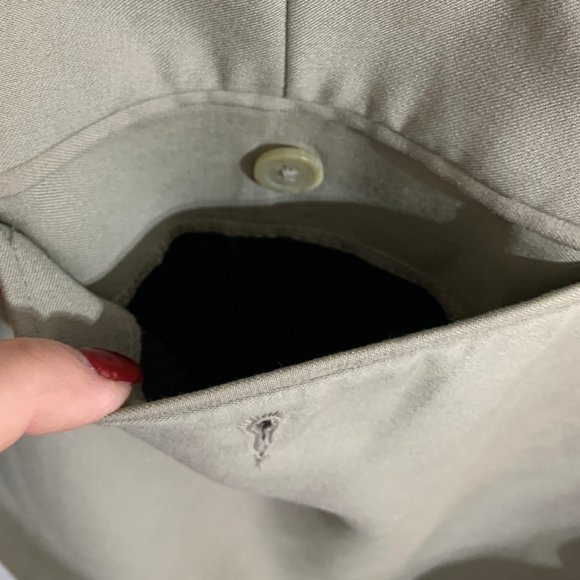 PreLoved, RBM Platinum 42x30 “Tan” Men's Pleated w/Cuffed Leg Dress Pant (T42) - Picture 7 of 9